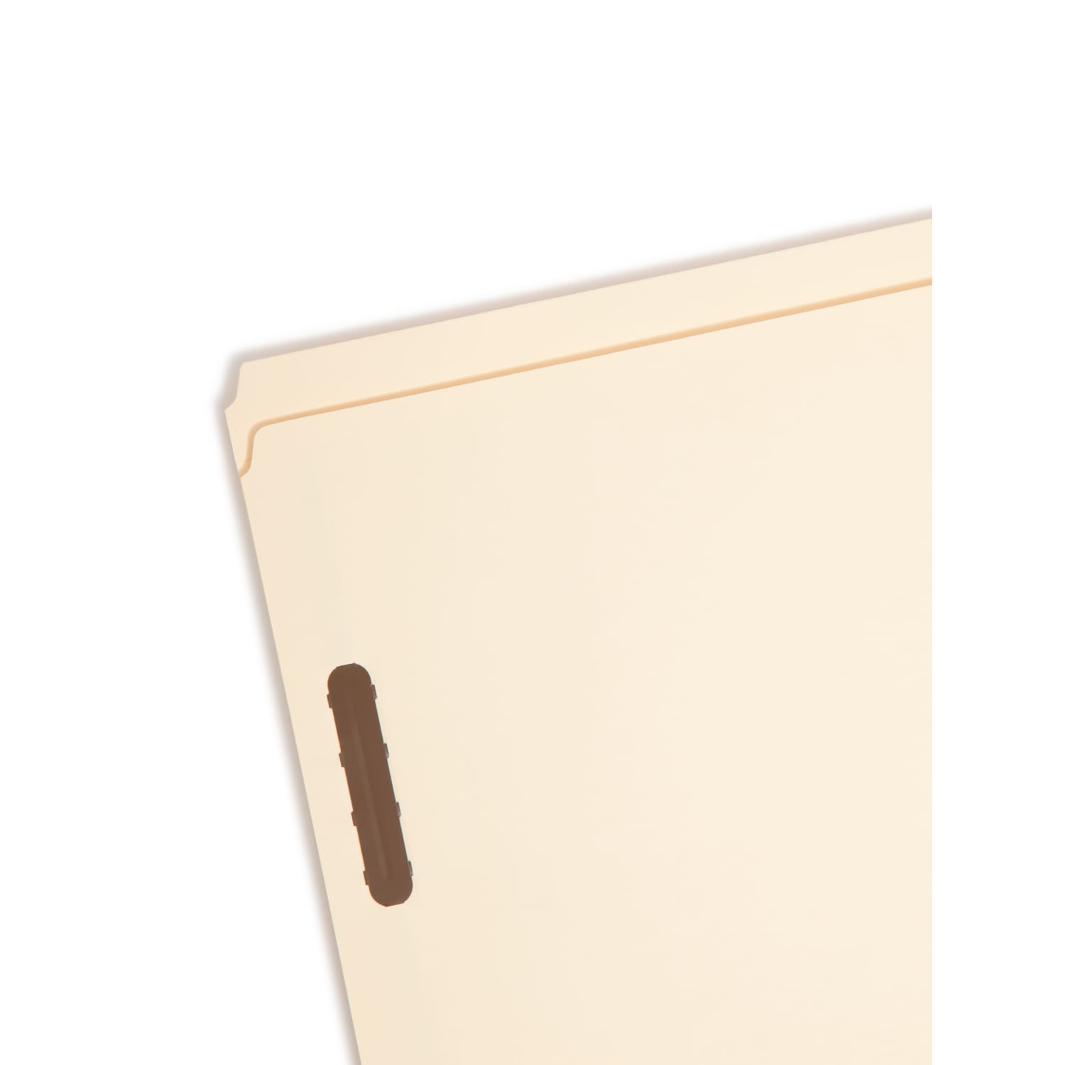 Smead Manila Reinforced Tab Fastener Folders With Two Fasteners, 1in Expansion, 8 1/2in x 11in, Letter, Manila, Box of 50 - Image 4