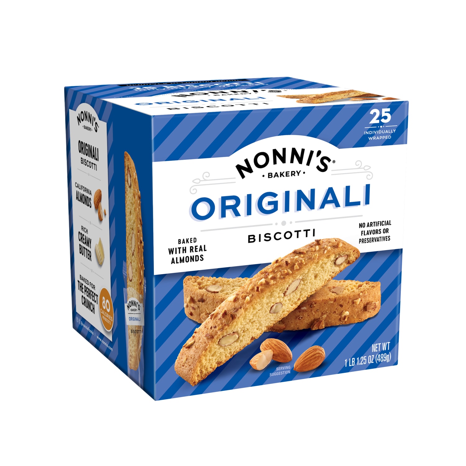 Nonnis Originali Biscotti Cookie Box, Box Of 25 Biscotti - Image 3