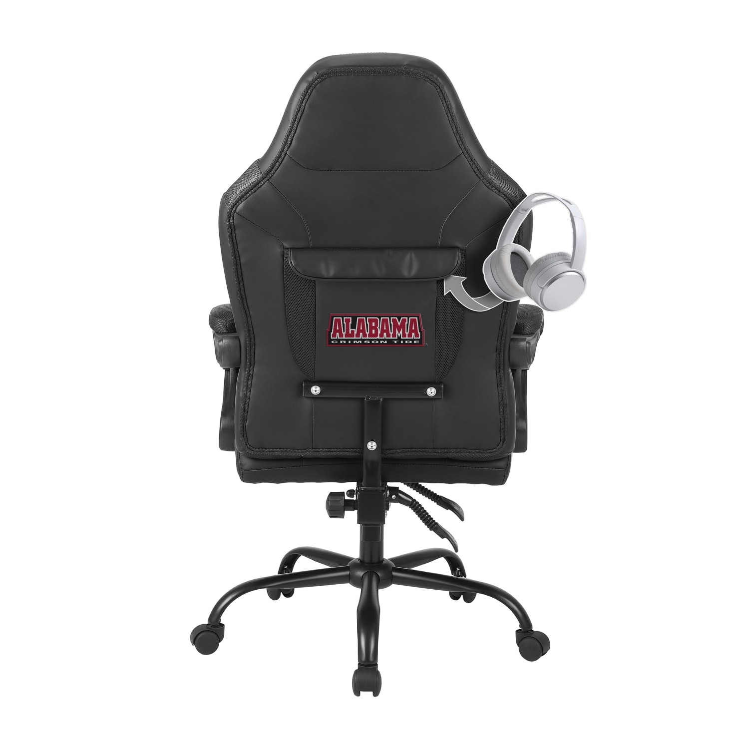 Imperial NCAA Adjustable Oversized Vinyl High-Back Office Task Chair, University Of Alabama - Image 3