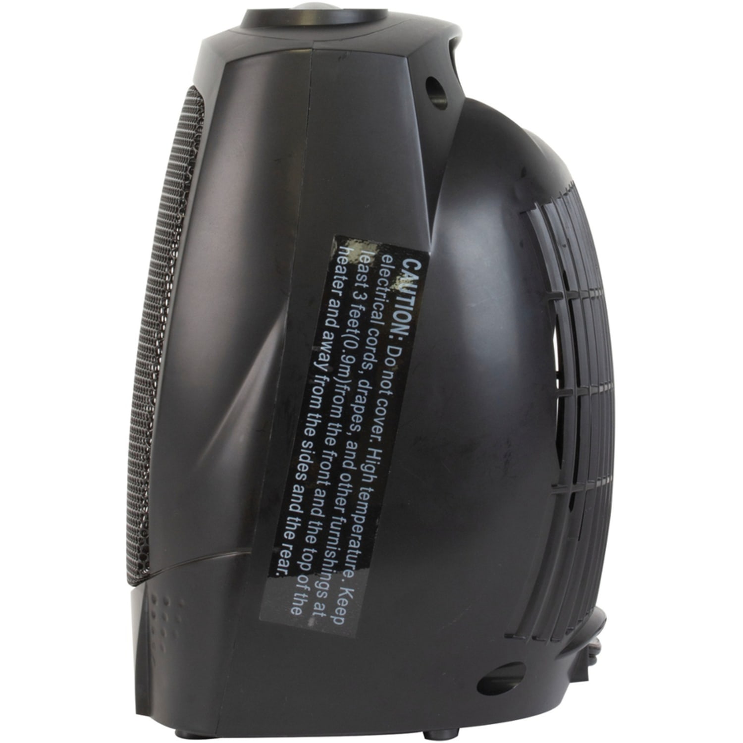 Black+Decker BHDC201 1,500-Watt Personal Ceramic Heater, 9-1/4inH x 7-5/16inW x 6-5/16inD, Black - Image 6
