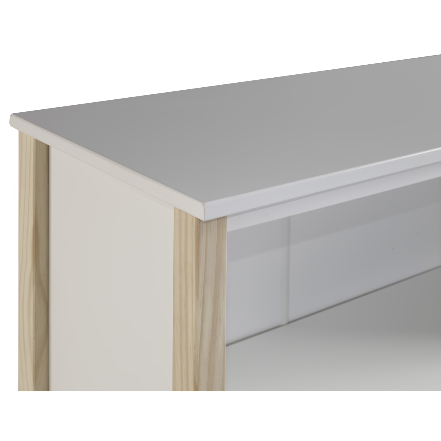 Powell Aurelia 47inH Youth Bookcase, White - Image 5