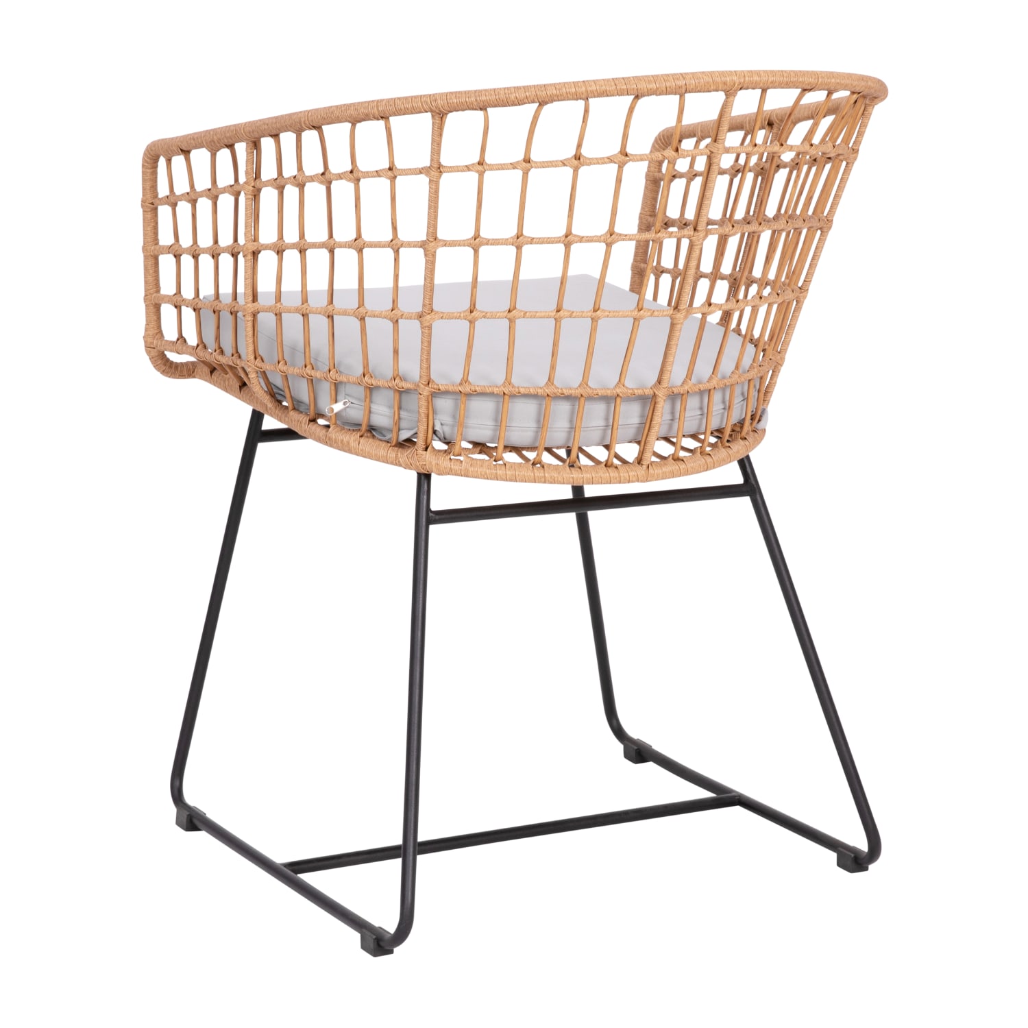 Flash Furniture Devon IndoorOutdoor Patio Boho Club Chairs With Sled Base Light GrayNatural Set Of 2 Chairs PopularChairscom Flash Furniture Devon IndoorOutdoor Patio Boho Club Chairs With Sled Base Light GrayNatural Set Of 2 Chairs PopularChairscom