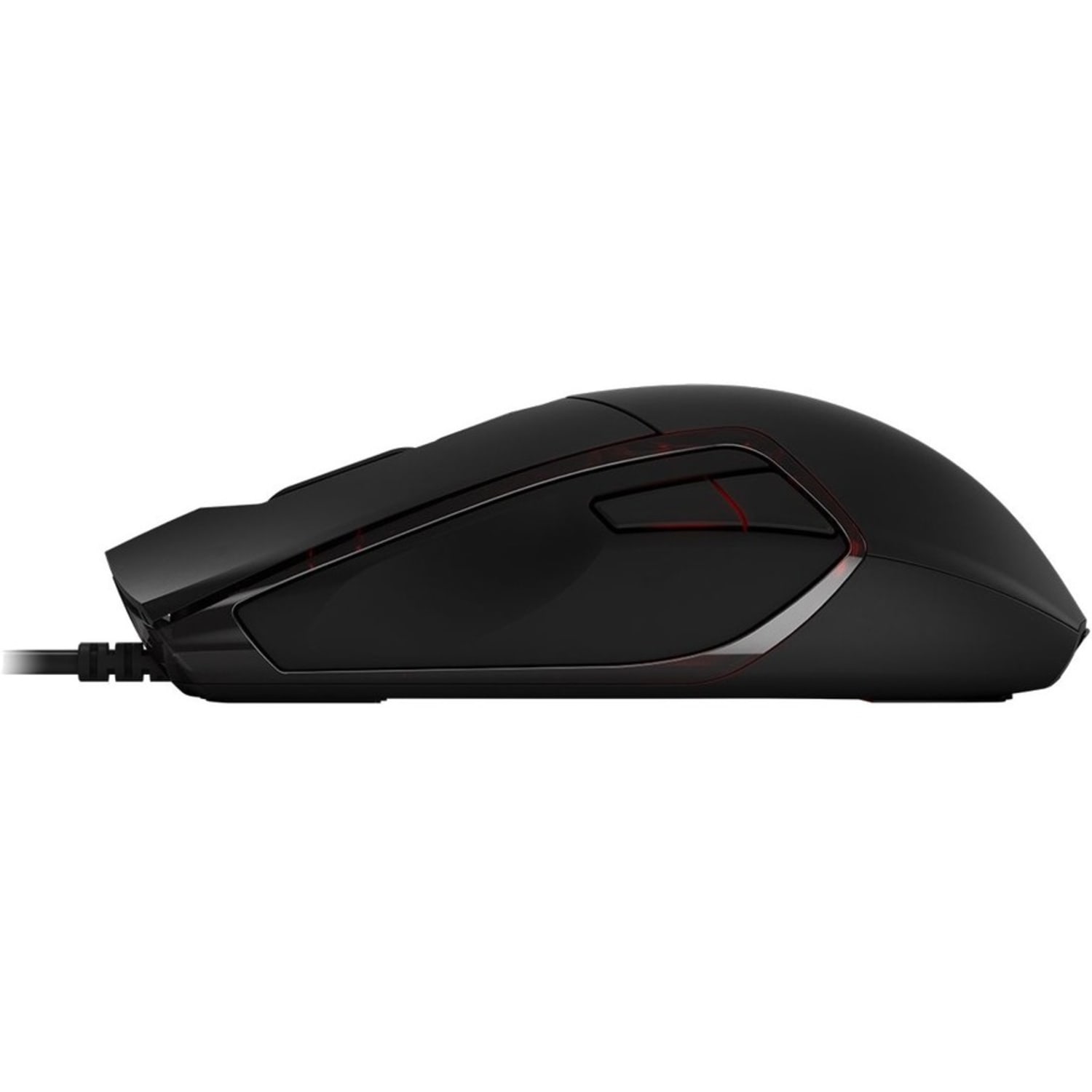 CHERRY MC 3.1 Corded Mouse Gaming - Optical - Cable - Black - USB 2.0 - 12000 dpi - Scroll Wheel - 6 Button(s) - 6 Programmable Button(s) - Symmetrical - Image 3