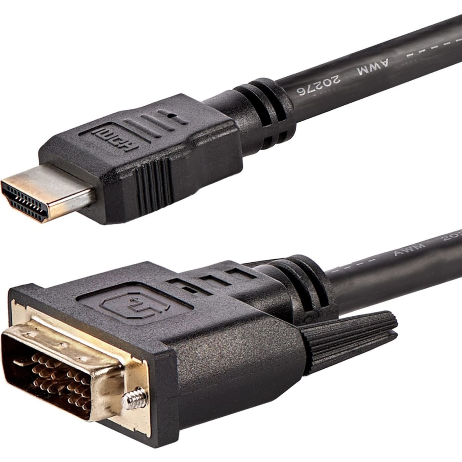 StarTech.com 6ft (1.8m) HDMI to DVI Cable, DVI-D to HDMI Display Cable (1920x1200p), 10 Pack, Black, HDMI to DV - HDMIDVIMM610PK - Image 5