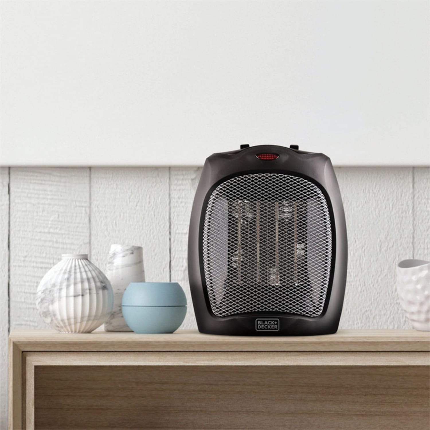 Black+Decker BHDC500B46 1500W Desktop Ceramic Heater, Black - Image 4