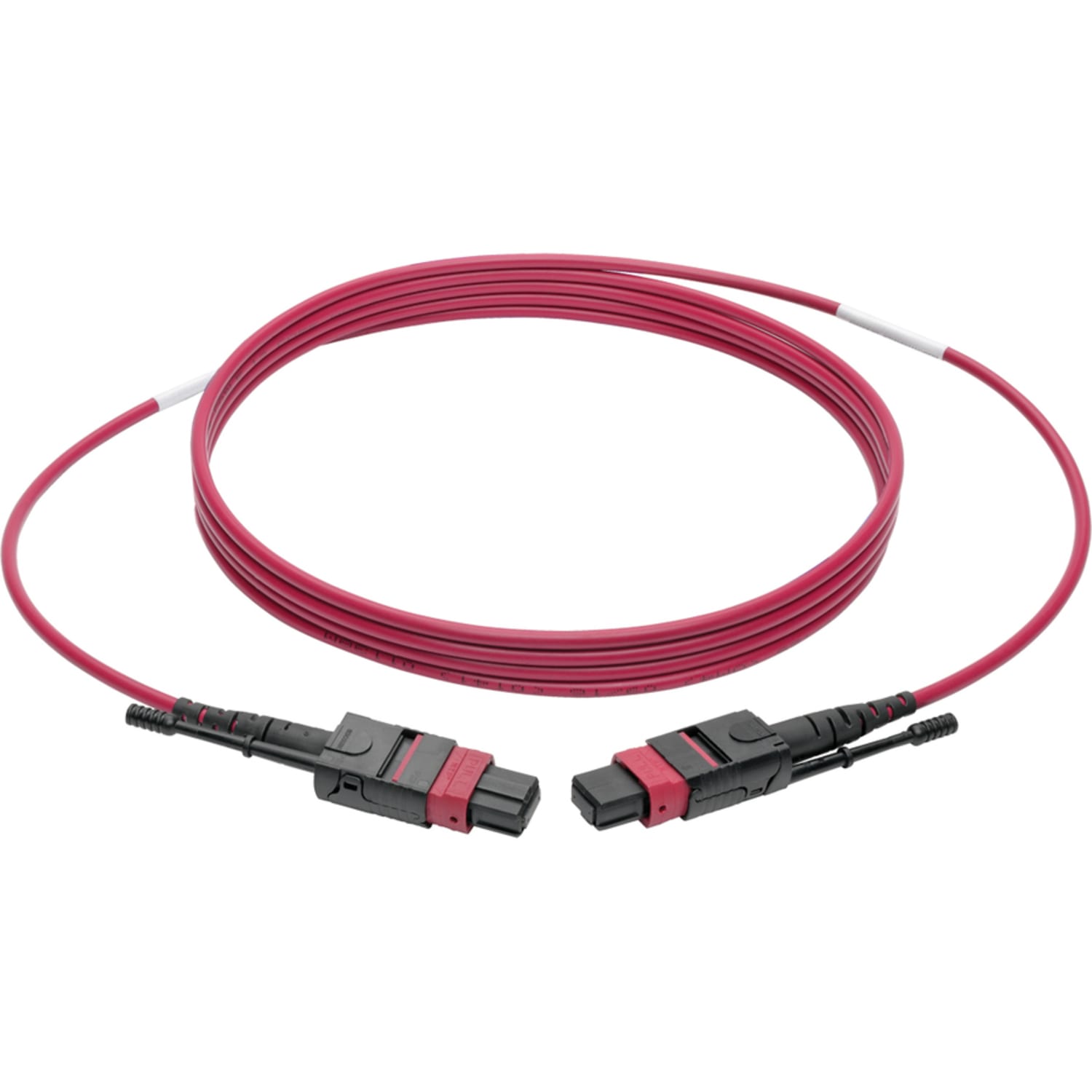 Eaton Tripp Lite Series 100G MTP/MPO Multimode OM4 Plenum-Rated Fiber Optic Cable (F/F), 12 Fiber, 40/100GBAS - N84503M12MG - Image 4