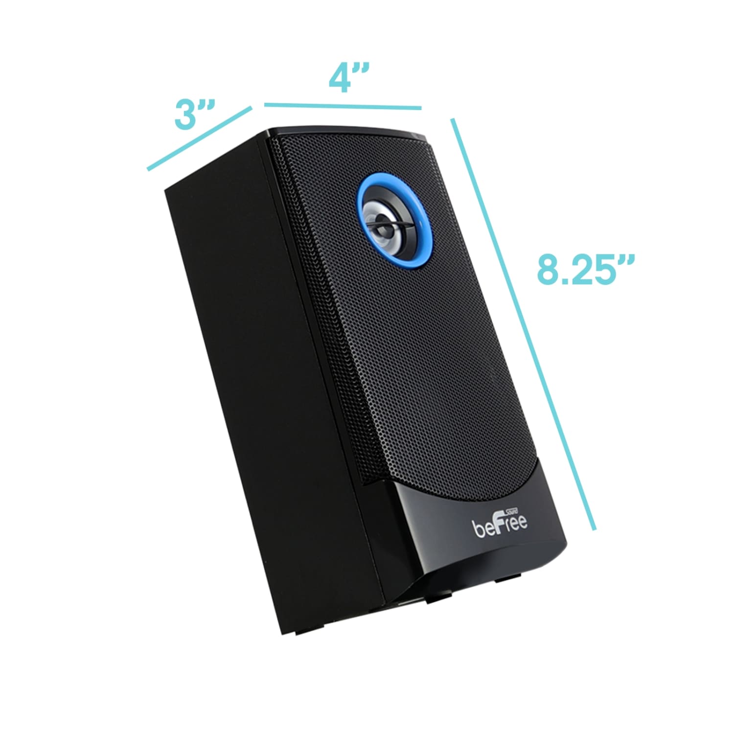 BeFree Sound BFS-520 5.1-Channel Surround Sound Bluetooth Speaker System, Black - Image 5