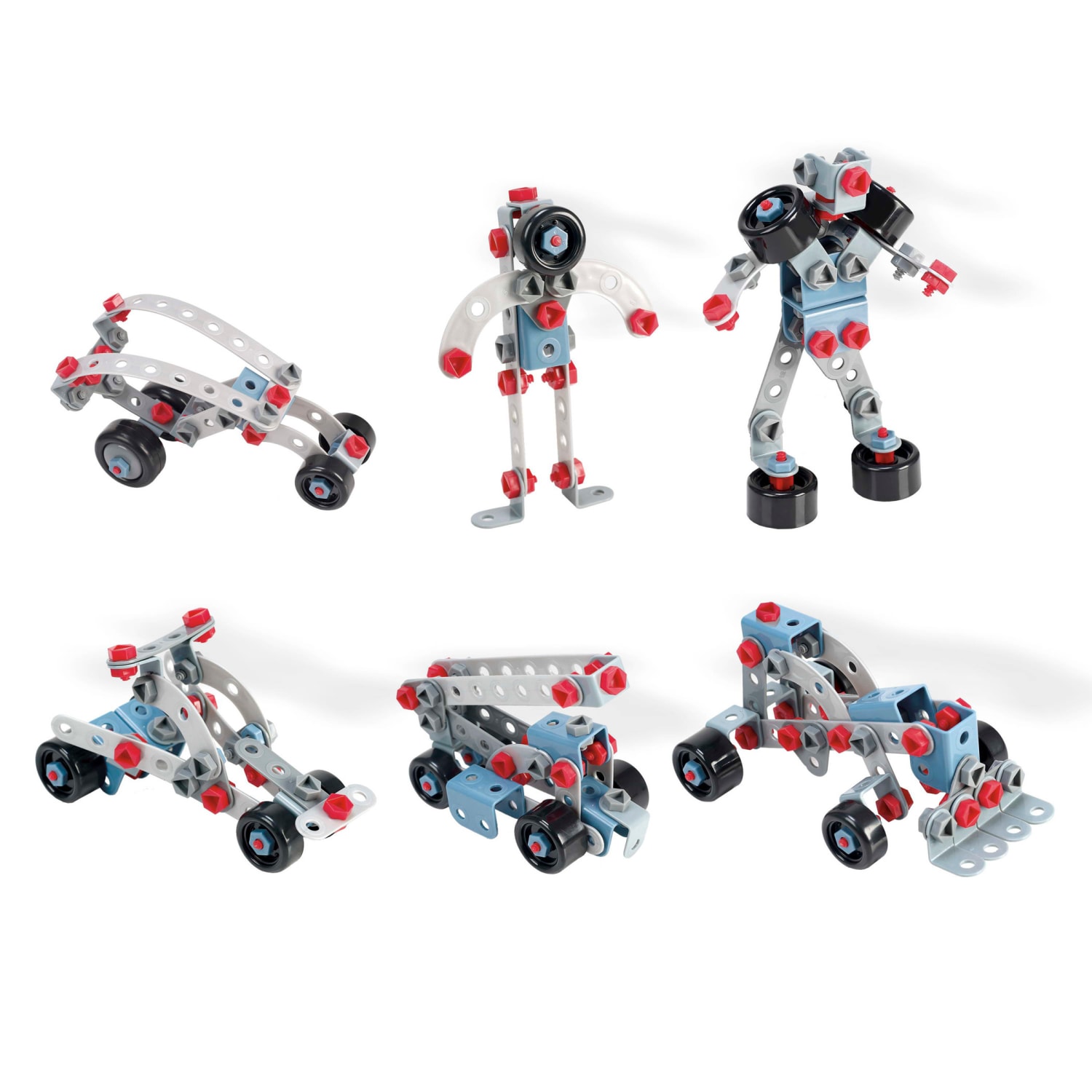 Miniland Mecatech, Vehicle & Robot Building Set, 106 Pieces - Image 5