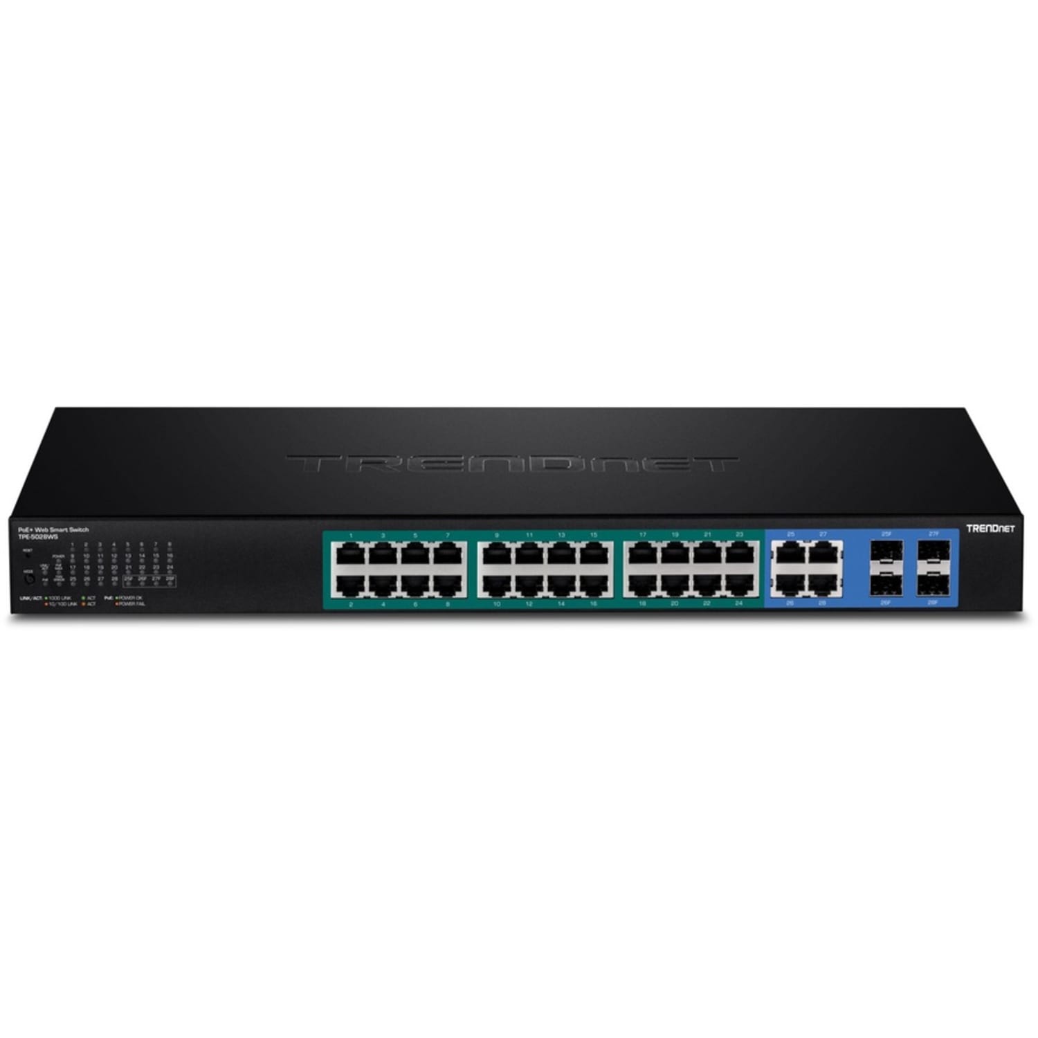 TRENDnet 28-Port Web Smart PoE+ Switch
