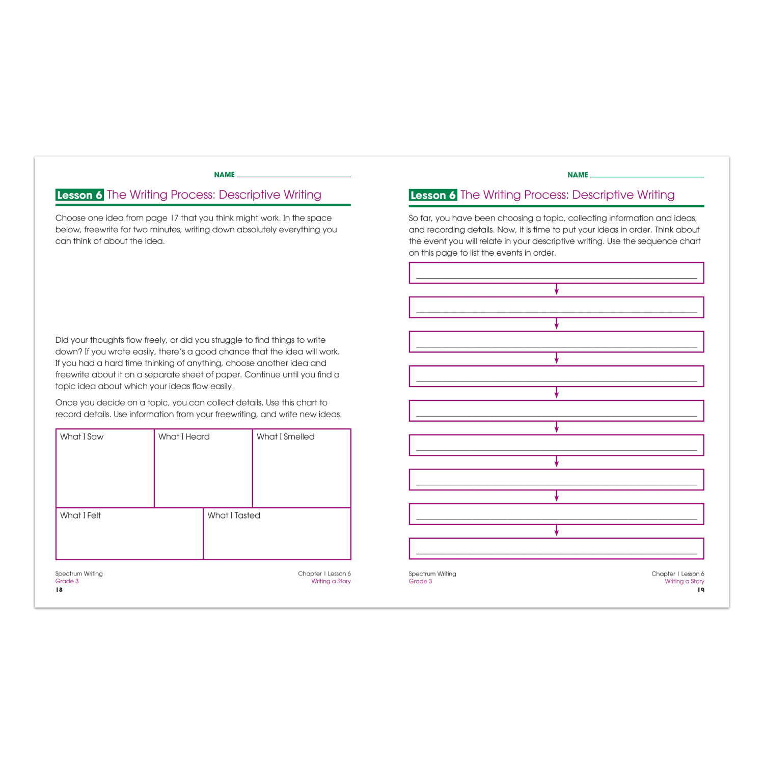 Spectrum Writing, Grade 3 - Image 3