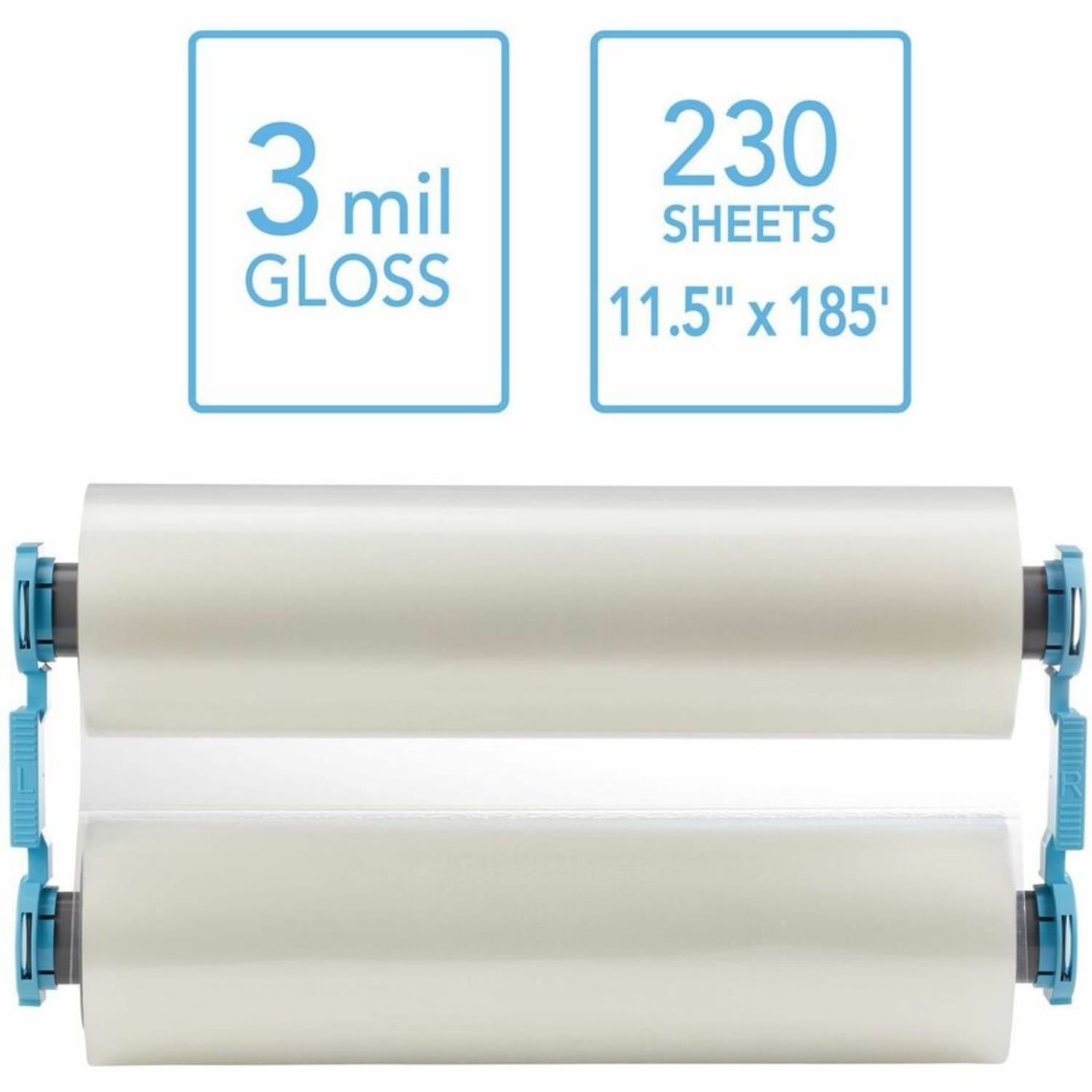 GBC Foton 30 Film Refill - Laminating Pouch/Sheet Size: 11.50in Width x 185 ft Length x 3 mil Thickness - Glossy - for Laminator - Refillable - 1 Each - Image 6