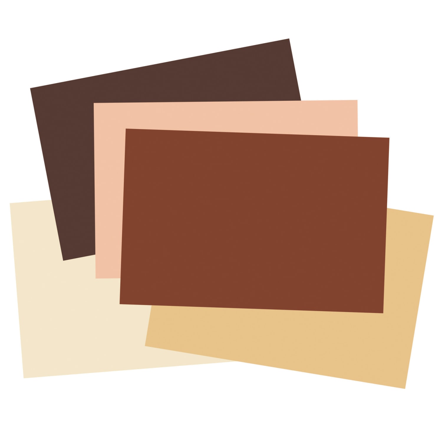 Tru-Ray Construction Paper, Heavyweight, 12in x 18in, 5 Assorted Skin Tone Colors, 50 Sheets Per Pack, Set Of 5 Packs - Image 5
