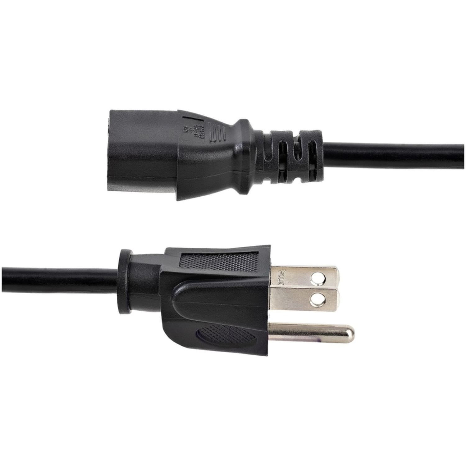 StarTech.com 6 ft Standard Computer Power Cord - NEMA5-15P to C13 - Power cable - 10 Pack - 5-15 to C13 Power Cord - 6 ft Computer Power Cord - AC Power Cord - NEMA Power Cord - C13 Power Cable - 10 Pack - Image 4
