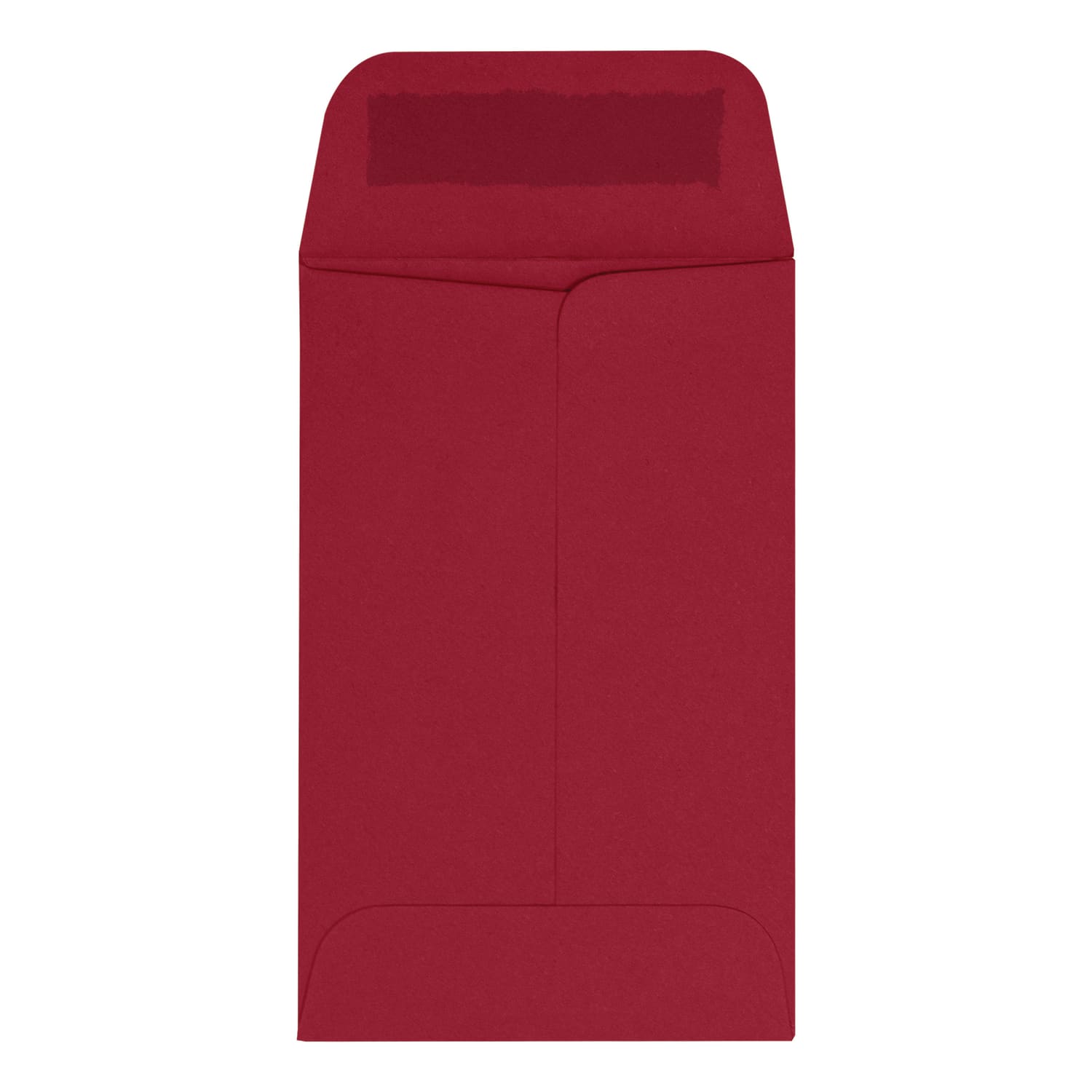 LUX Coin Envelopes, #1, Gummed Seal, Garnet, Pack Of 500 - Image 3