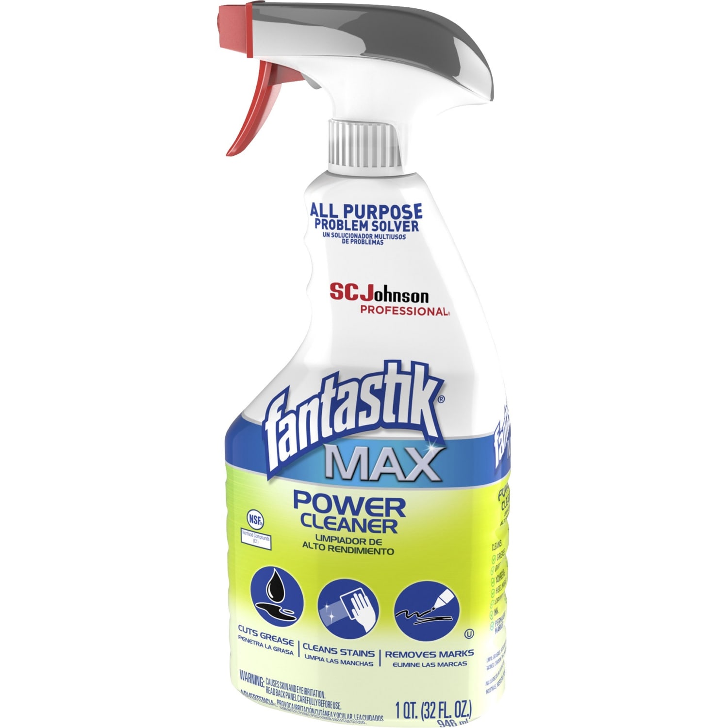 fantastik Max Power Cleaner - 32 fl oz (1 quart) - 1 Each - Clear - Image 3