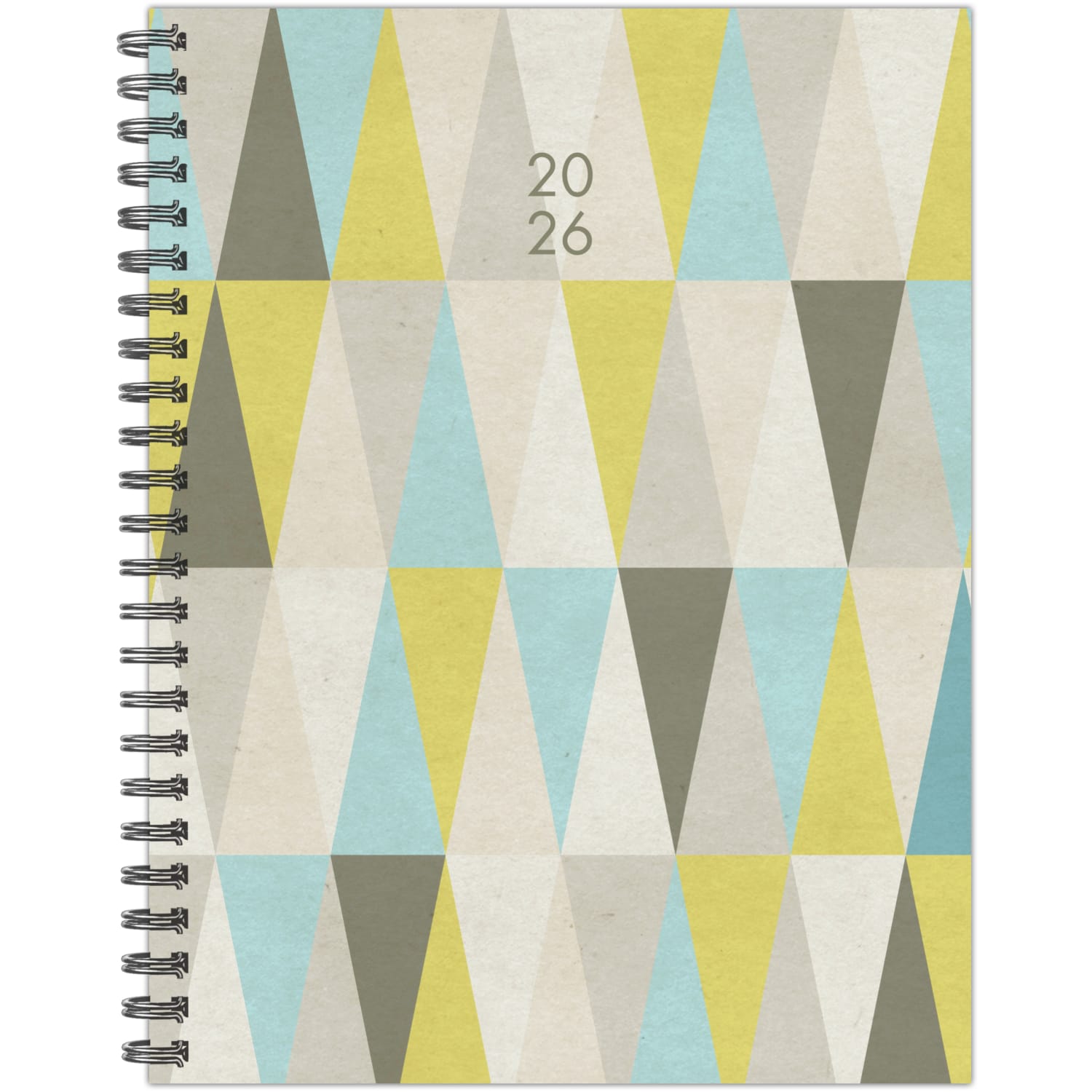 2026 Willow Creek Press Softcover Weekly/Monthly Planner, 6-1/2in x 8-1/2in, Geometric Gray, January To December, 56660 - Image 3