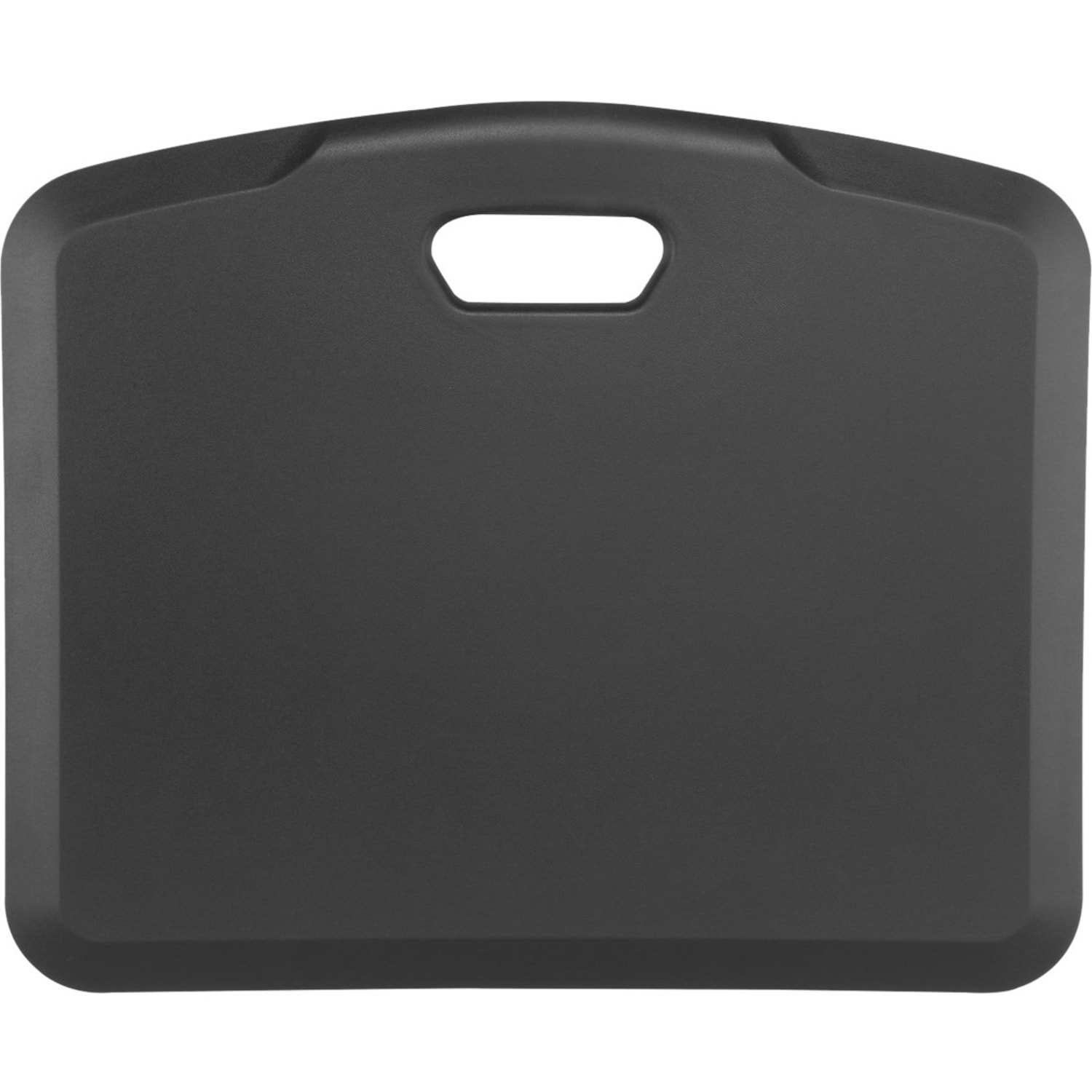 Amer Mounts Anti-Fatigue Portable Standing Mat - Floor - 22in x 18inx 0.750in Thickness - Rectangular - Polyurethane Foam, Rubberized, Gel - Black