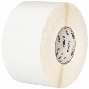Zebra Label Paper, E62173, 2in x 1in Thermal Transfer Zebra ZSelect 4000T, 1in Core