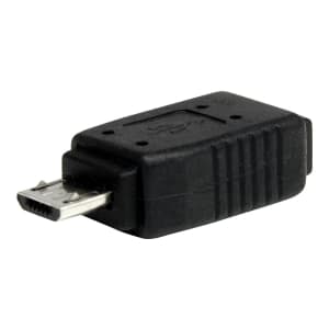 StarTech.com Micro USB to Mini USB 2.0 Adapter M/F - Micro to Mini USB Adapter - Mini USB Adapter - Micro USB to Mini USB (UUSBMUSBMF) - UUSBMUSBMF