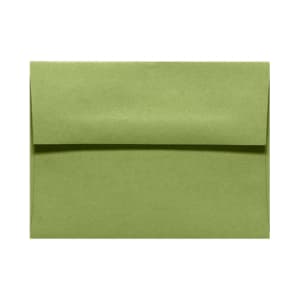 LUX Invitation Envelopes, A2, Peel & Press Closure, Avocado Green, Pack Of 500