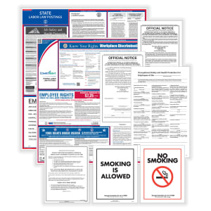 ComplyRight Public Sector Federal And State Poster Set, English, Pennsylvania