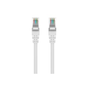 Belkin High Performance - Patch cable - RJ-45 (M) to RJ-45 (M) - 4 ft - UTP - CAT 6 - molded, snagless - white -  - A3L98004WHTS