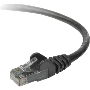 Belkin RJ45 Category 6 Patch Cable, A3L98005BLK