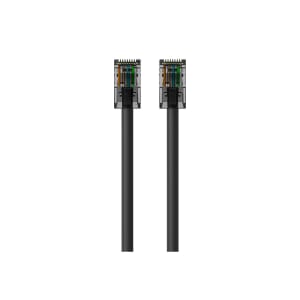 Belkin High Performance - Patch cable - RJ-45 (M) to RJ-45 (M) - 7 ft - UTP - CAT 6 - molded - black