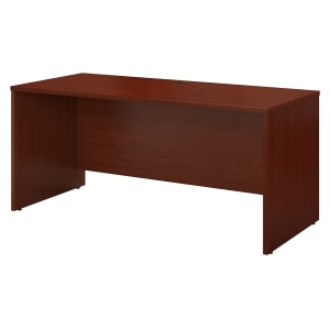 Bush Business Furniture Series C Components 60inW Credenza Computer Desk, Mahogany, Standard Delivery