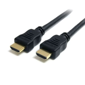 StarTech.com High-Speed HDMI Cable With Ethernet, 10ft, HDMIMM10HS