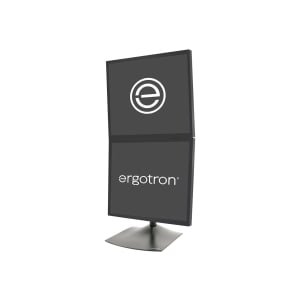 Ergotron DS100 Series Freestanding Dual Monitor Stand, 33091200