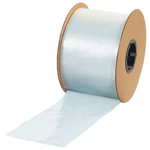 Partners Brand 2 Mil Poly Bags on a Roll, 4in x 12in, Clear, Roll Of 1000