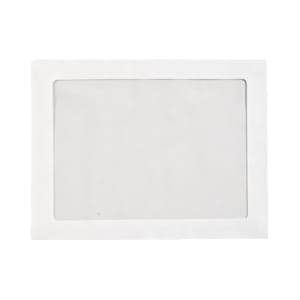 LUX #9 1/2 Full-Face Window Envelopes, Middle Window, Gummed Seal, Bright White, Pack Of 250