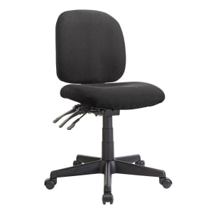 WorkPro Mobility Multifunction Ergonomic Fabric Task Chair Black BIFMA Compliant PopularChairscom   