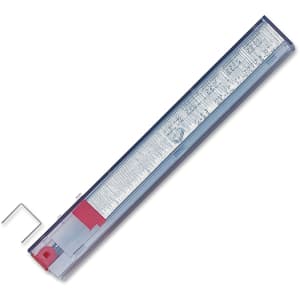 Rapid Heavy-Duty Stapler Cartridge, 7/16in, Red, 210 Per Cartridge, Pack of 5 Cartridges