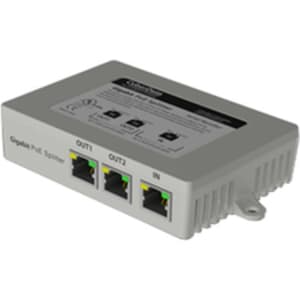 CyberData 2-Port PoE Gigabit Switch - 2 Ports - Gigabit Ethernet - 10/100/1000Base-T - 2 Layer Supported - 011187