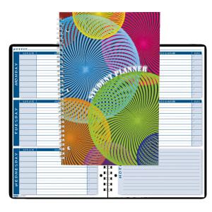 House Of Doolittle Non-Dated Assignment Books, 11in x 7in, 100% Recycled, FSC Certified, Pack Of 3
