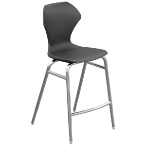 Marco Group Apex Apex Series Adjustable Stool BlackChrome PopularChairscom   