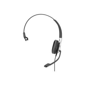 Sennheiser Century SC 630 Wired Mono Headset - Over-the-head - Supra-aural - Black, Silver (Cable not included) - 1000554