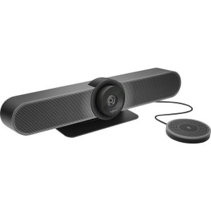 Logitech ConferenceCam MeetUp Videoconferencing Camera, With Expansion Mic, Black