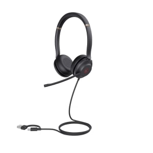 Yealink UH37 Dual UC USB-C/A Headset, Black