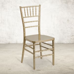 Flash Furniture HERCULES PREMIUM Series Stacking Chiavari Chair, Gold