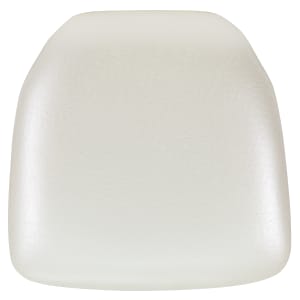 Flash Furniture Chiavari Chair Cushion, Hard Vinyl, 2inH x 15-1/2inW x 15-1/2inD, Ivory