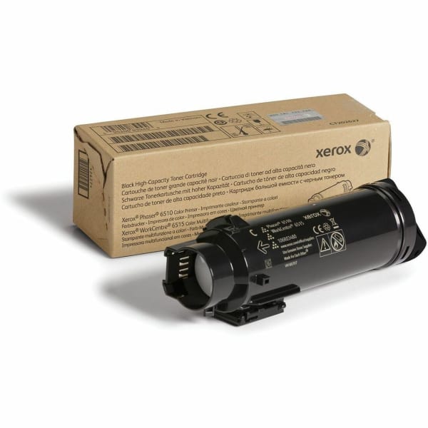 Xerox 6510 Black High Yield Toner Cartridge, 106R03480