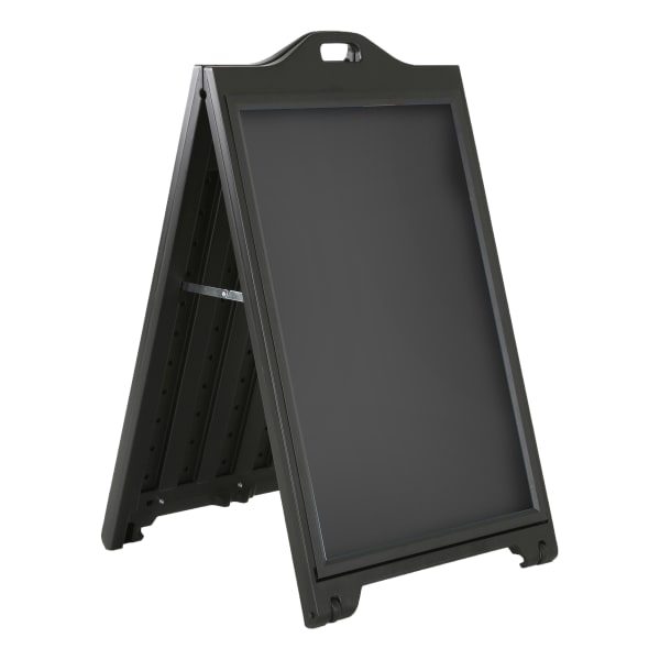Azar Displays Sidewalk Sign, 44-3/4in x 29in, Black