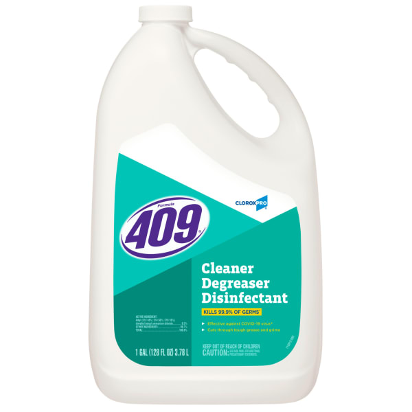 Clorox 409 Cleaner Degreaser Disinfectant Refill, 128 Oz Bottle