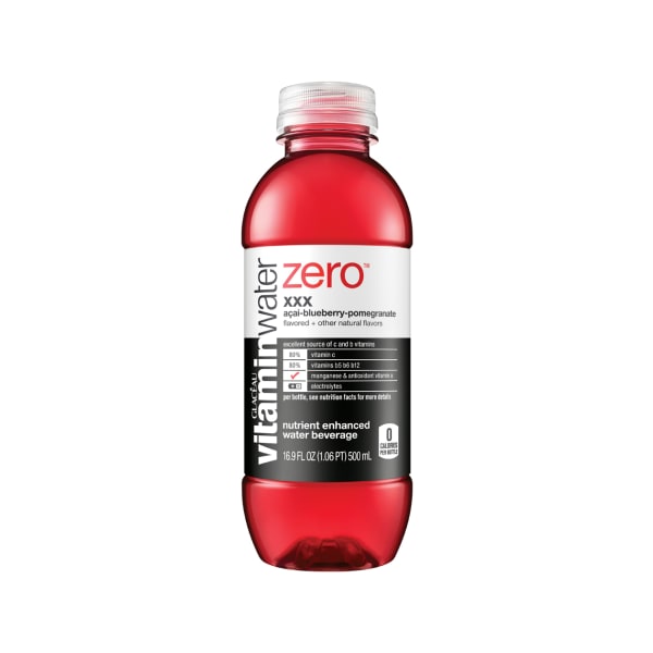 glaceau vitaminwaterzero XXX with Acai-Blueberry-Pomegranate Flavor, 16.9 Oz, 1 Bottle