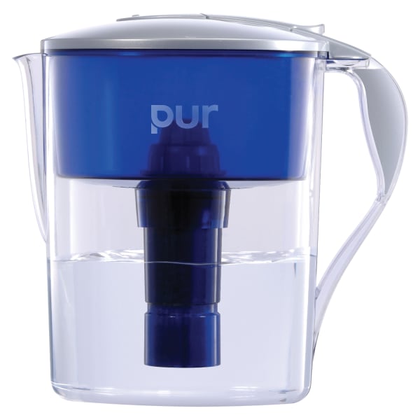 Honeywell Pur Water Filter Pitcher, 40 Gallon Capacity, Blue/Clear