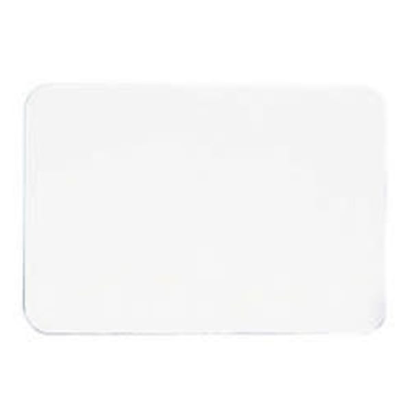 Maco Name Badges, Plain White, Pack Of 100