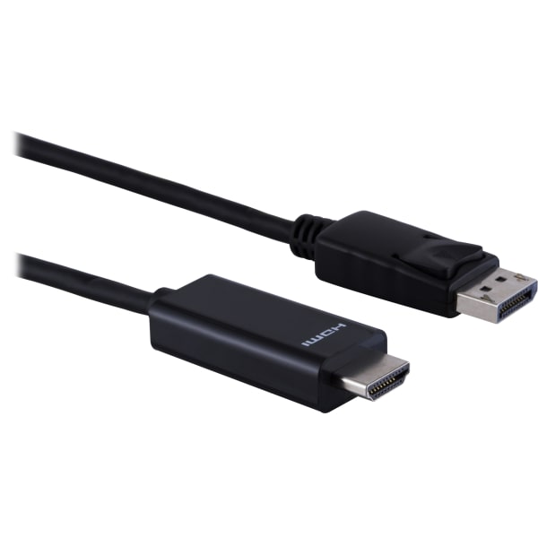 Ativa DisplayPort to HDMI Cable, 6ft, Black, 36546